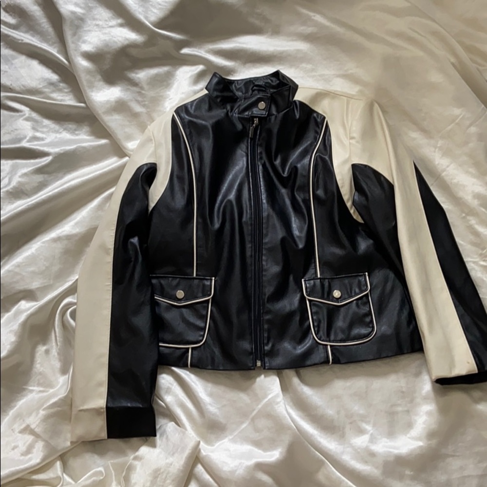 Leather jacket
